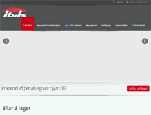 Tablet Screenshot of ib.is